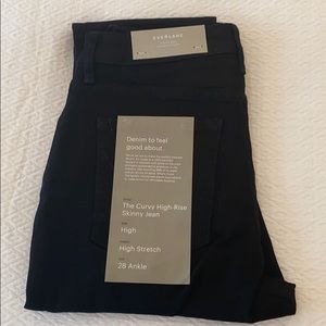 Everlane Curvy High Rise Skinny Jeans
